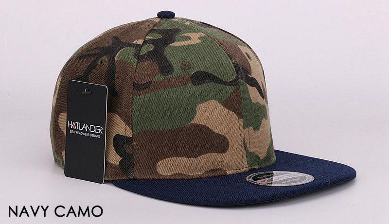 Camouflage Snapback Cap