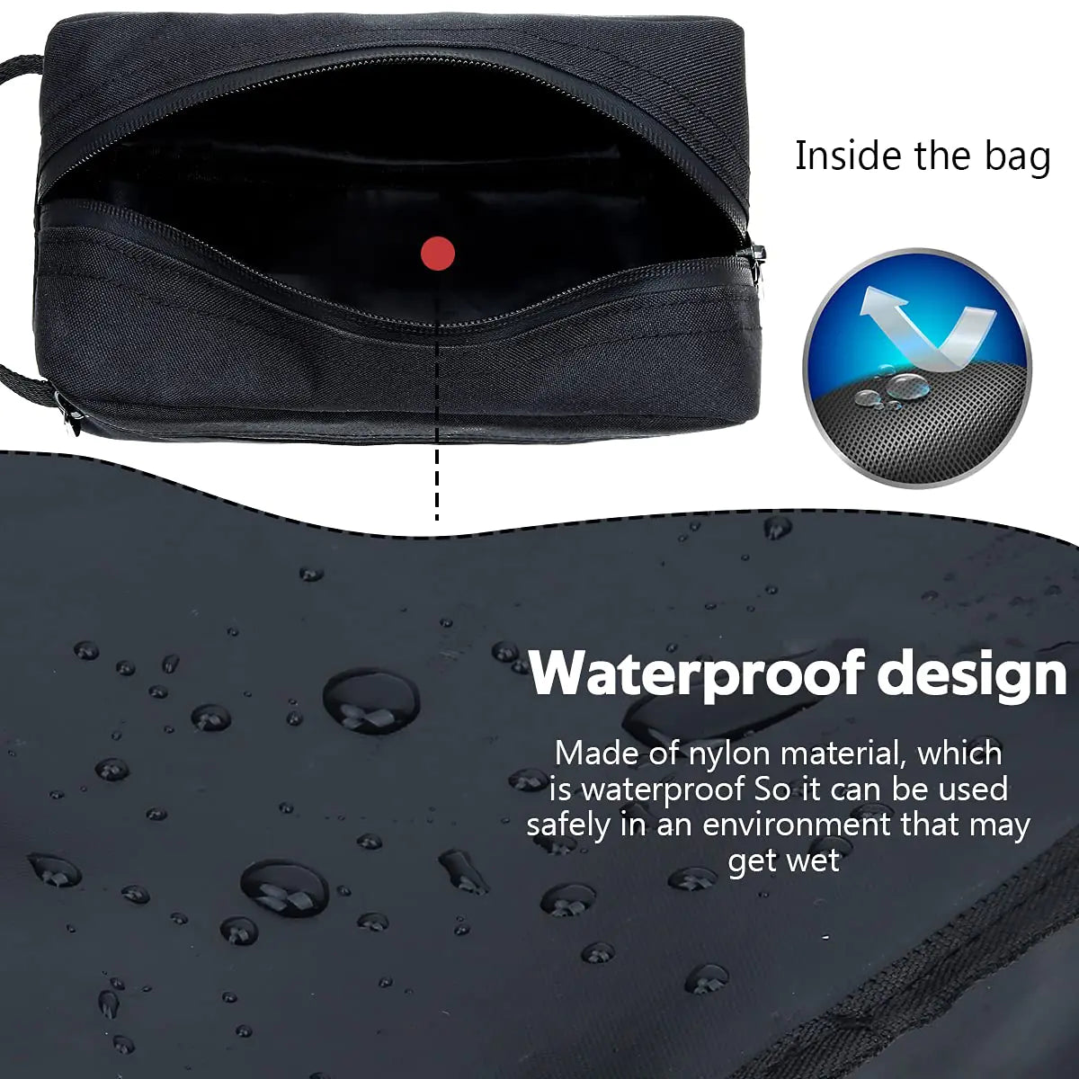 Unisex Travel Toiletry Bag