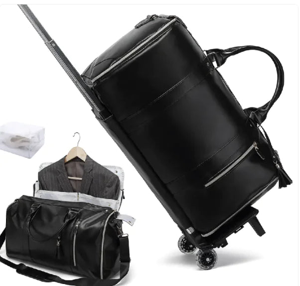 MaxiFold Travel Duffle Rolling Bag