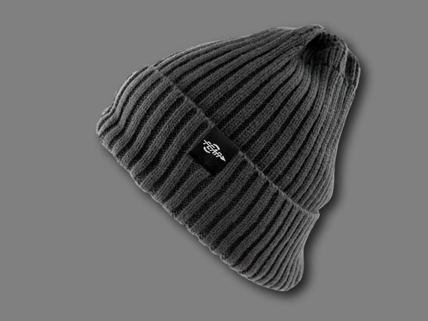 Men's Black Plush Insulated Tactical Beanie