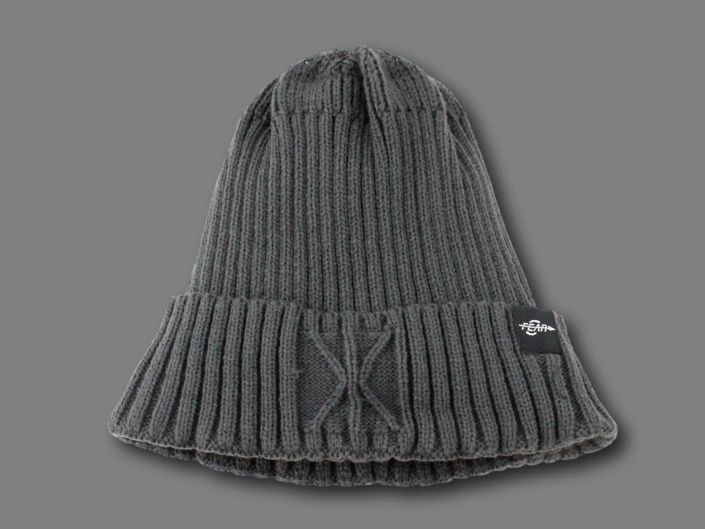Men's Black Plush Insulated Tactical Beanie