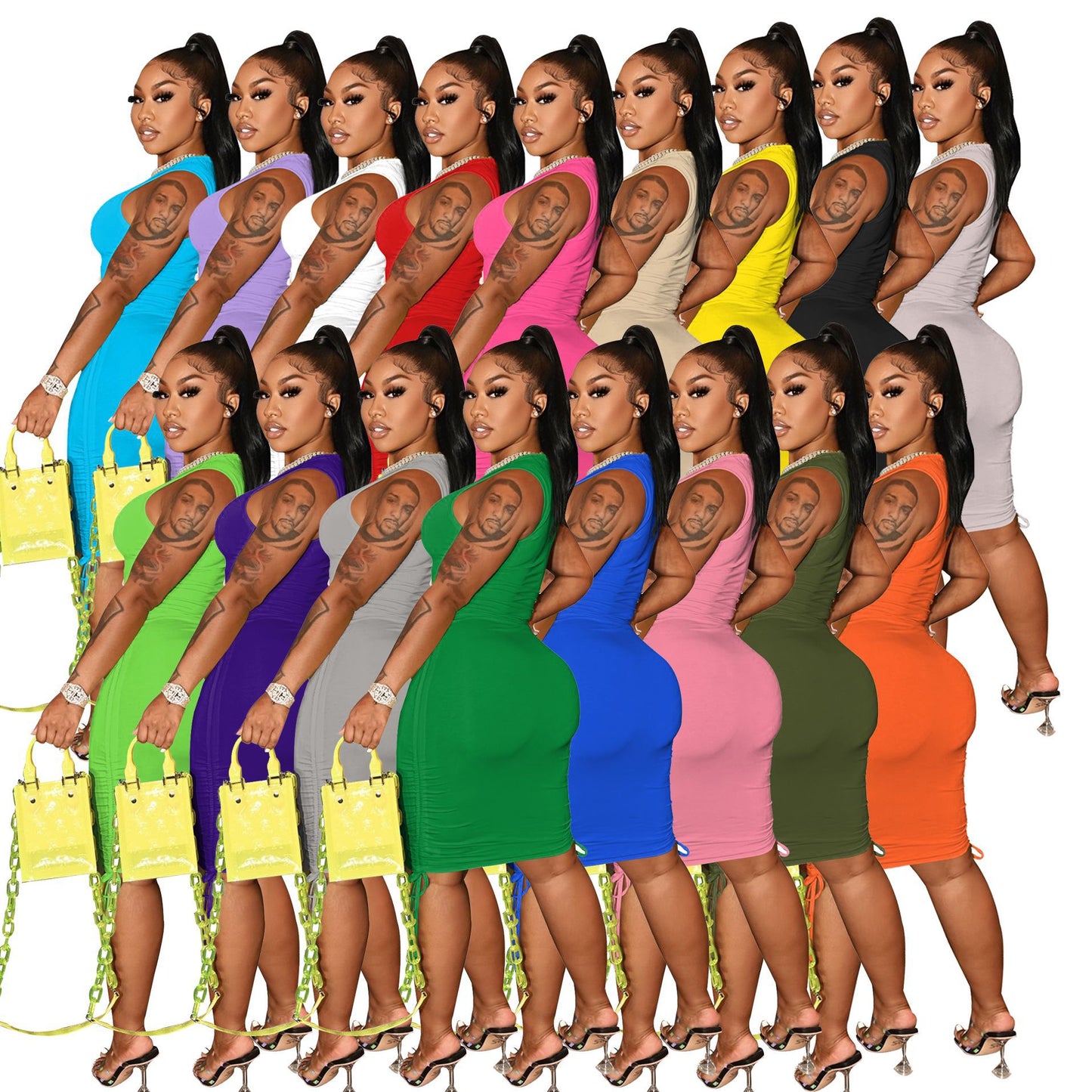 Women's Fitted Bodycon Dress