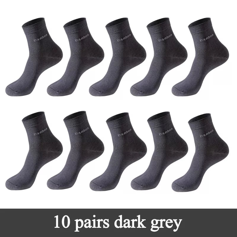 Men's Bamboo Crew Socks