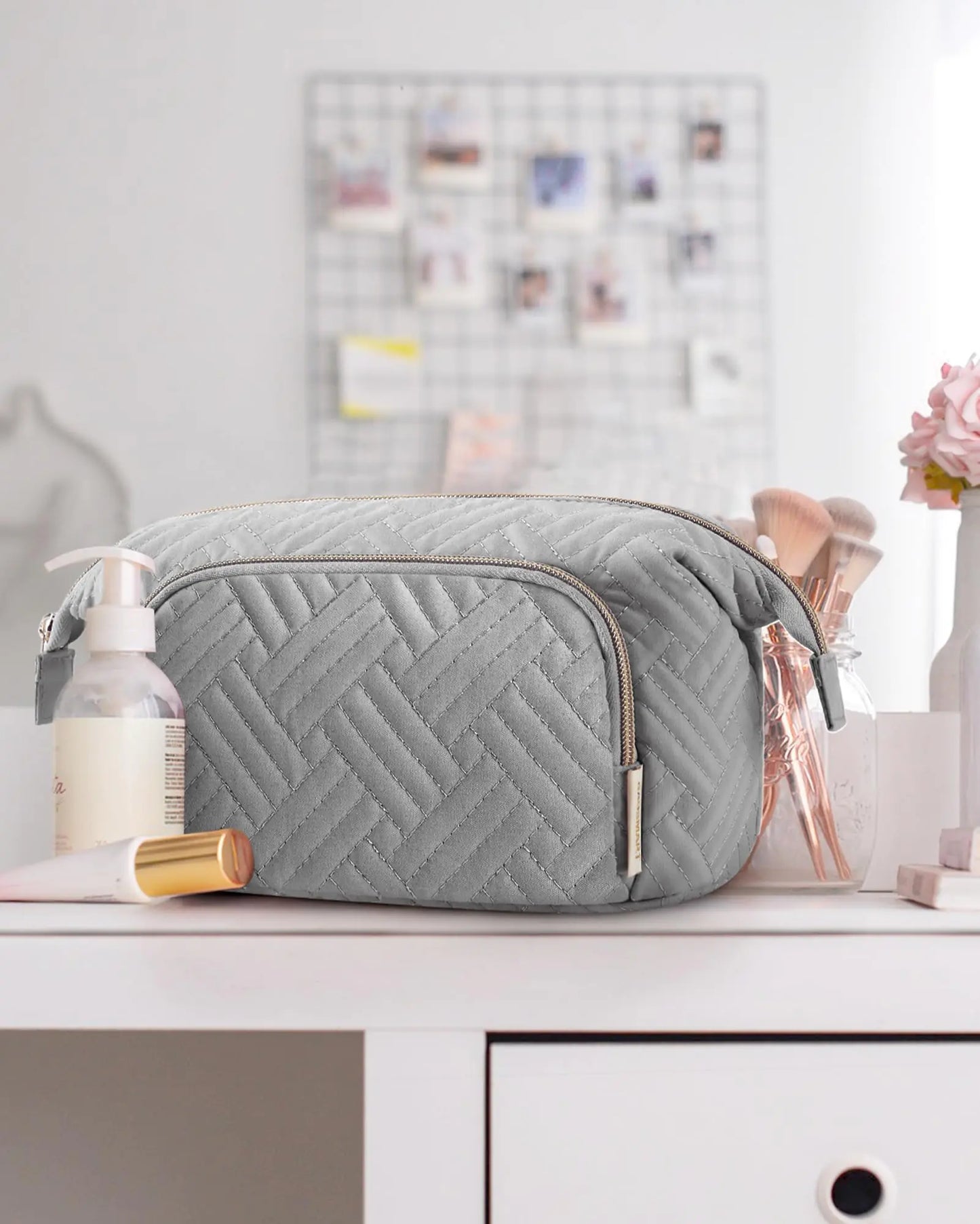 Large Travel Makeup Bag