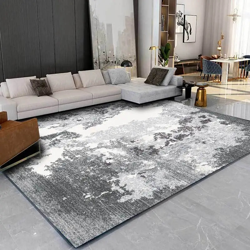 Abstract Gray White  Mat