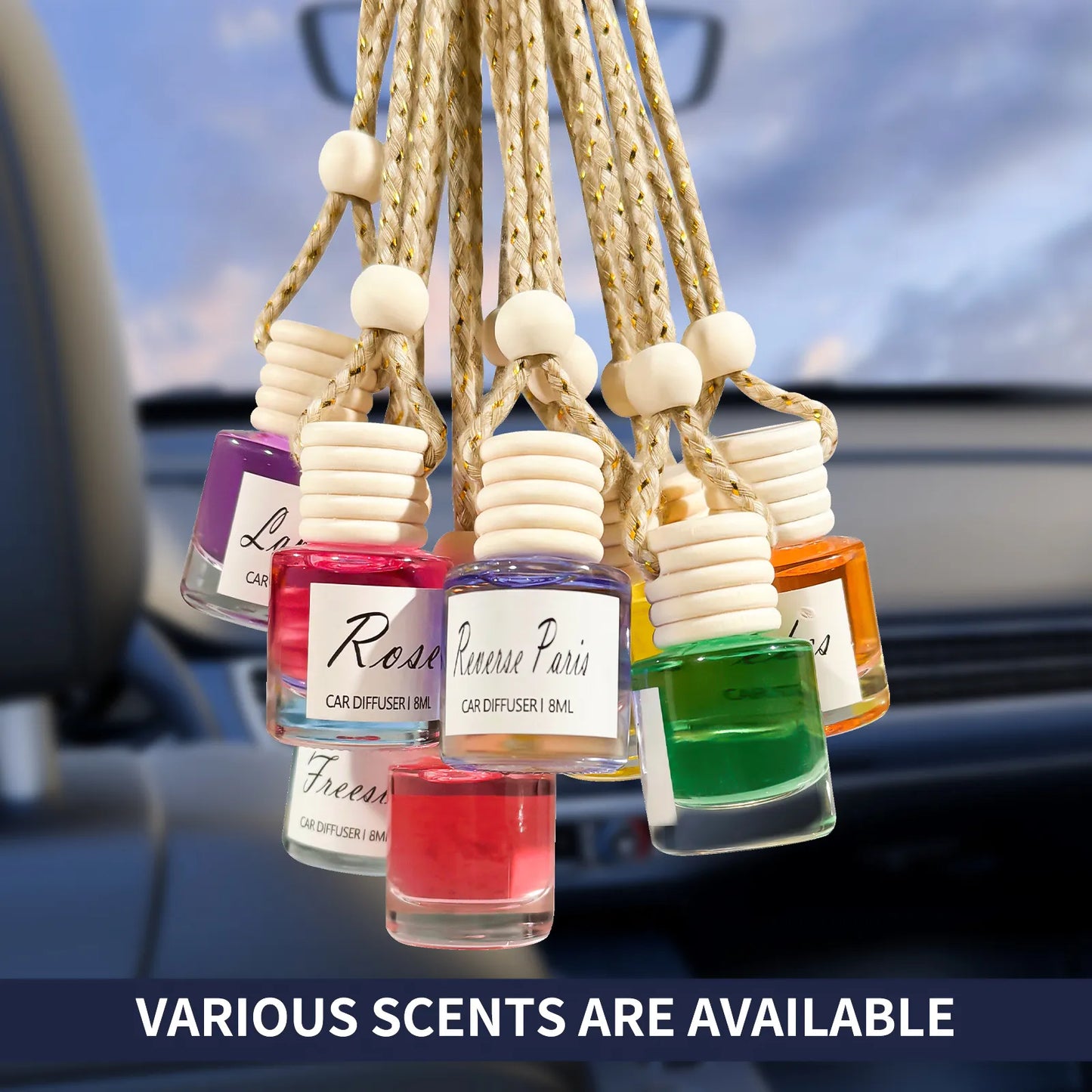 Scented Car Freshener Diffuser - Last 60 Days
