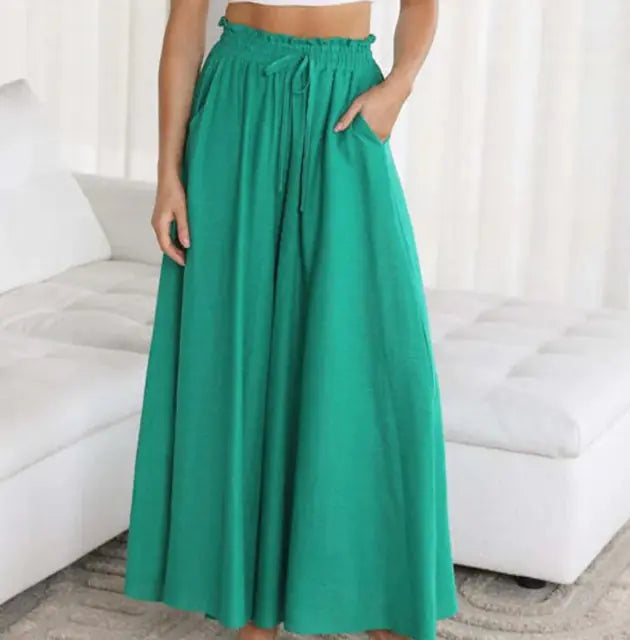 Loose Fitting Casual Trousers