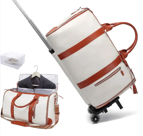 MaxiFold Travel Duffle Rolling Bag