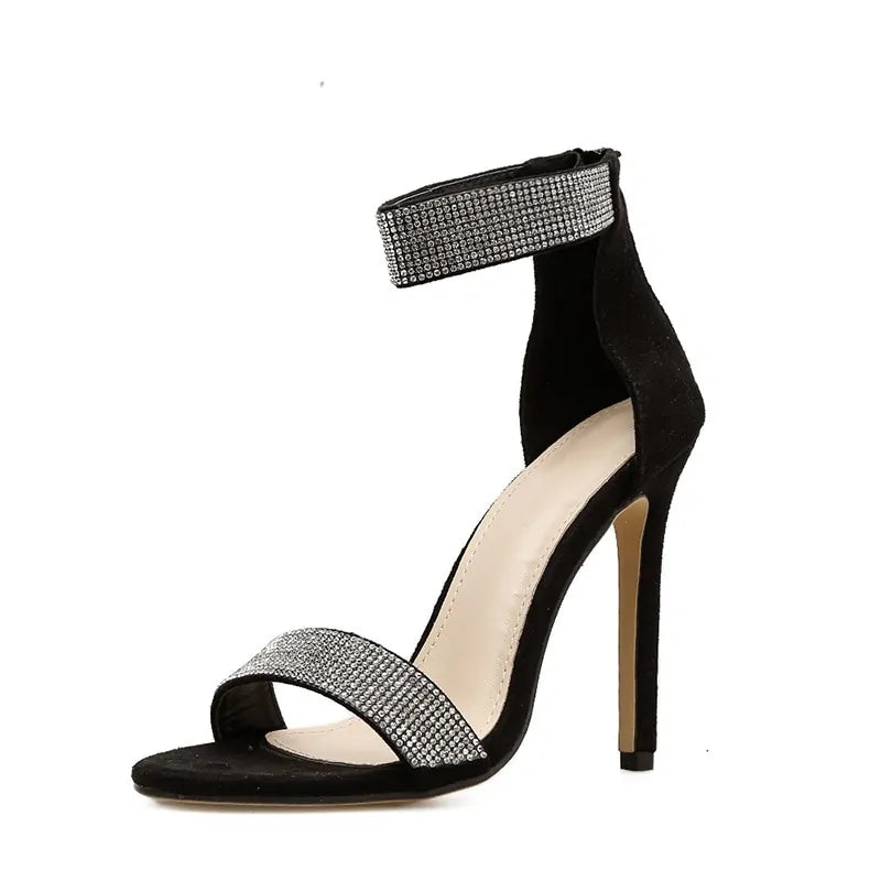 Women's Embellished High Thin Heels