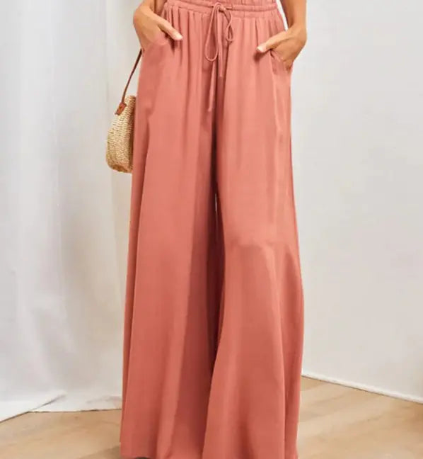 Loose Fitting Casual Trousers