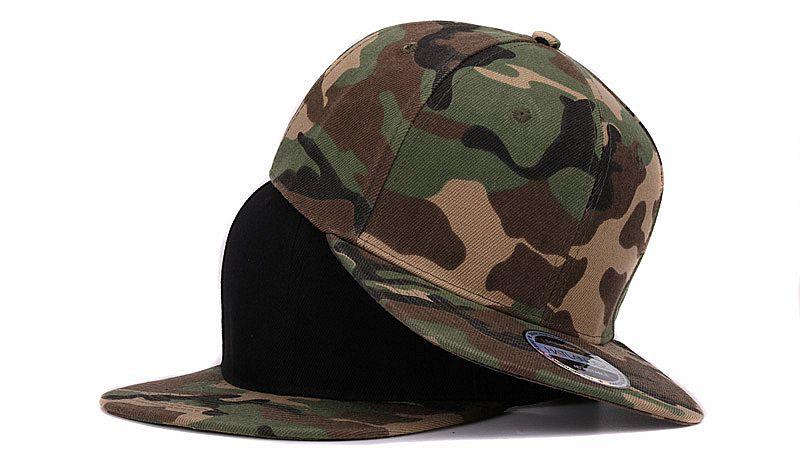 Camouflage Snapback Cap