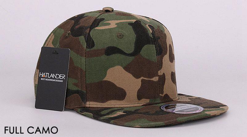 Camouflage Snapback Cap