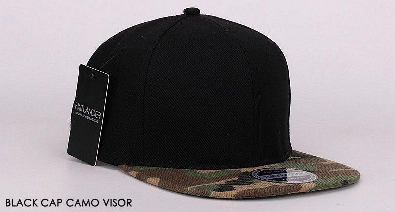 Camouflage Snapback Cap