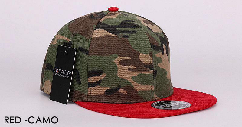 Camouflage Snapback Cap