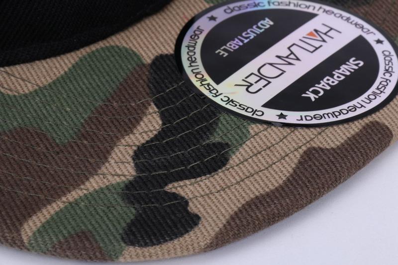 Camouflage Snapback Cap