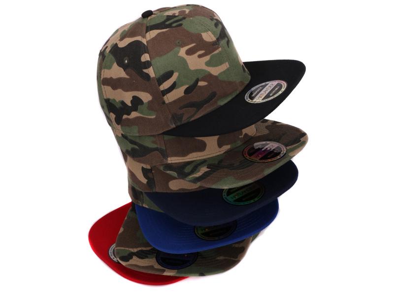 Camouflage Snapback Cap