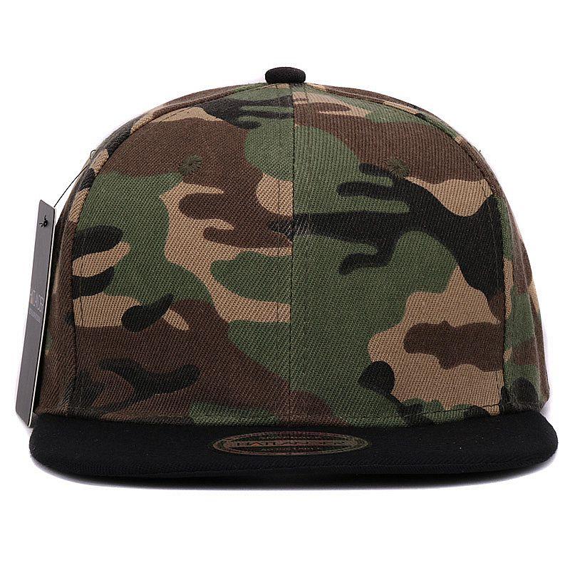 Camouflage Snapback Cap