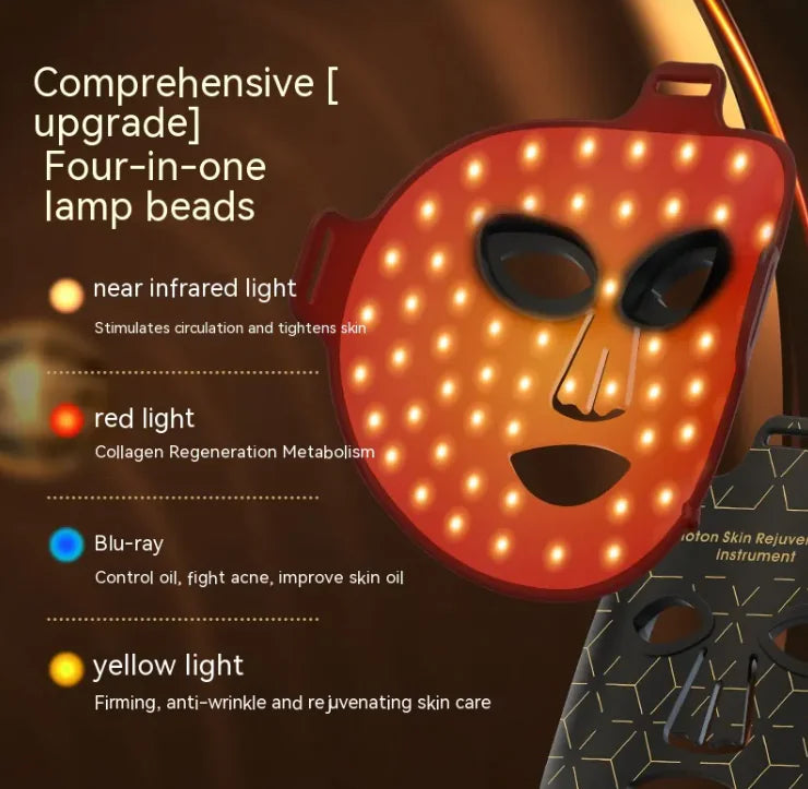 LED Color Light Face Mask