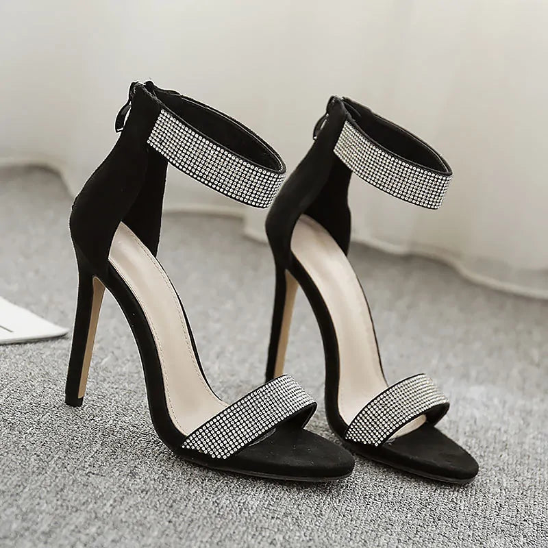 Women's Embellished High Thin Heels